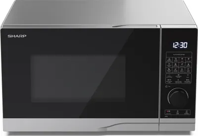 Produktbild von SHARP PC254AES Mikrowelle mit Grill und Konvektion (Heißluft) Mikrowelle: 900W, Grill: 1200W, Heißluft: 2050W, 10 Leistungsstufen, silber