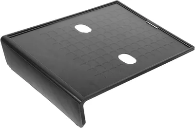 Zdjęcie produktu dla Podstawka do wyświetlacza menu - Uchwyt na karty - Wyświetlanie informacji - Konstrukcja w kształcie litery "L" - 21 x 14,8 cm - Przezroczysta