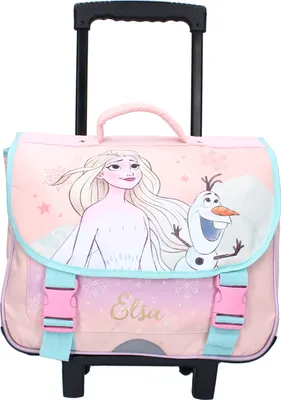 Immagine prodotto di La cartella Vadobag Frozen II It's All Magic può essere utilizzata anche come trolley Rosa Taglia Unica