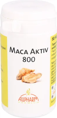 Produktbild von ALLPHARM Maca Aktiv 800 Kapseln, 50 St. Kapseln