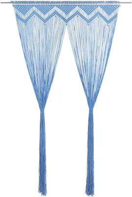 Productafbeelding van Katoenen Macramé Gordijn 140x240 cm als Deur- of Raamdecoratie