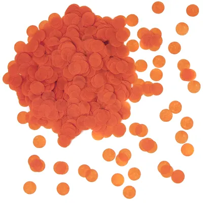 Produktbild von Oblique Unique Papier Konfetti 1000 Stk Tischdeko für Geburtstag Party Hochzeit Schuleinführung - orange