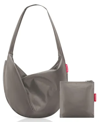 Produktbild von Reisenthel Mini Maxi moonbag faltbare Einkaufstasche dark taupe AQ6068