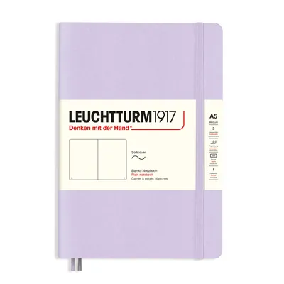 Produktbild von Leuchtturm1917 Notizbuch Softcover "M" flieder blanko