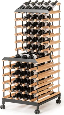 Zdjęcie produktu dla Raxi, Classix 4090M Stojak na wino, buk, 90 butelek