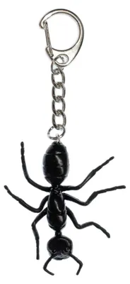 Produktbild von Ameise Schlüsselanhänger Miniblings Anhänger Ants Halloween Insekt schwarz