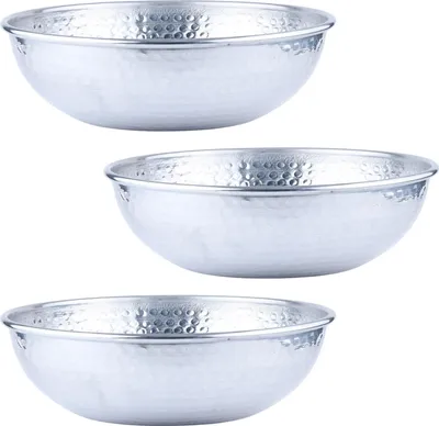 Image de 3 plats de service vintage Engla Argent 27cm