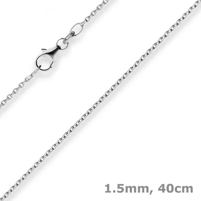 1-5mm-Rund-Ankerkette-aus-750-Weißgold-40cm-mit-Zwischenöse