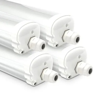 Image de HOFTRONIC - Réglettes LED 120 cm 36W 4000K Blanc Neutre IP65 IK07 Raccordables