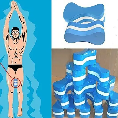 Produktbild von Pull-Buoy-Schwimmhilfe, aus Schaumstoff, verbessert Schwimmhaltung und st?rkt die Armmuskulatur, Schwimm-Trainings-Hilfe, fš¹r Erwachsene Senioren Kinder