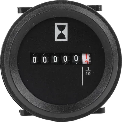 Zdjęcie produktu dla licznik godzin 52 mm Dokładny, stabilny czas Monitorowanie wydajności Kwarcowy licznik godzin do koparek Ciągniki