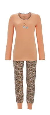 Produktbild von Ringella Pyjama mit Kirschen-Motivdruck : teerose : 52