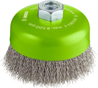 Produktbild von PRO Stainless Steel clean Topfbürste, 100 x 0,3 mm, Gewinde