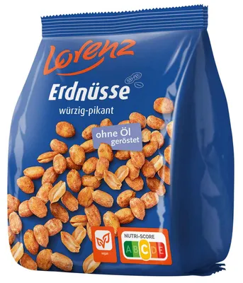 Produktbild von Lorenz Erdnüsse würzig-pikant 1kg