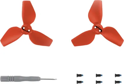 Produktbild von 50CAL-Propeller – Leichte rote Propeller für die DJI Neo FPV-Drohne