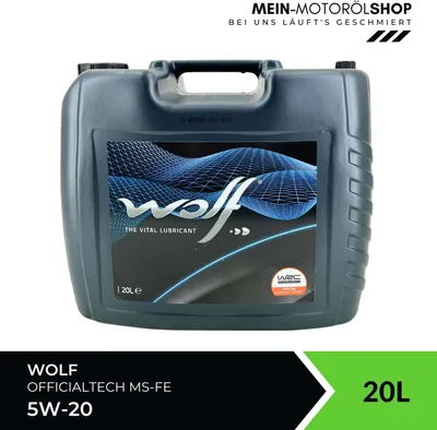 Produktbild von Wolf OfficialTech 5W-20 MS-FE 20 Liter