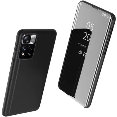 Zdjęcie produktu dla Clear View Case Futerał Etui Z Klapką Realme 9 Pro + (9 Pro Plus) Czarny