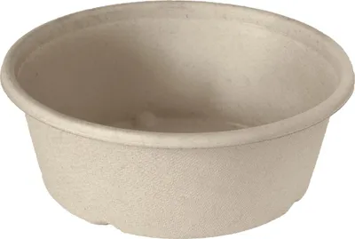 Produktbild von 480x DUNI Salatschale Bagasse 600 ml Braun ungeteilt