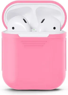 Zdjęcie produktu dla Etui silikonowe | przeznaczone do AirPods | różowe