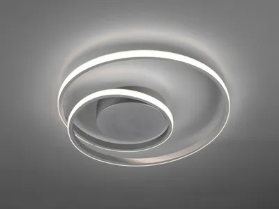 Immagine prodotto di Plafoniera LED, design ad anello, dimmerabile, 39 cm, ZIBAL