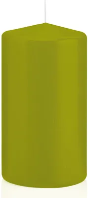 Produktbild von Stumpenkerzen in RAL-Qualität Grün Ø 68 x 130 mm, 12 Stück