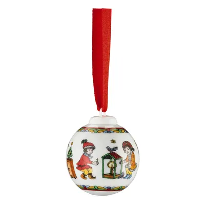 Zdjęcie produktu dla Hutschenreuther 02252-723344-27939, Ozdoba choinkowa, Porcelana, 45 mm