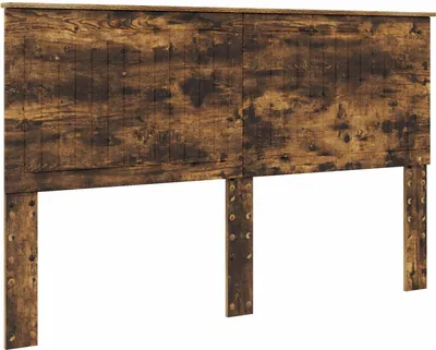 Produktbild von vidaXL Kopfteil mit Kopfteil Geräucherte Eiche 160 cm Holzwerkstoff