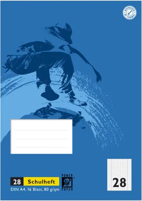 Produktbild von Ursus Basic 040990020 Heft LIN 20 - A4, 16 Blatt, blanko