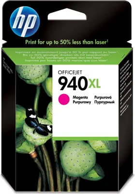 Image de HP 940XL High Yield Magenta Original Ink Cartridge Cartouche d'impression 1 pièce(s) Rendement élevé (XL-)