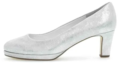 Produktbild von Gabor Fashion Pumps in Übergrößen Weiß 41.260.61 große Damenschuhe
