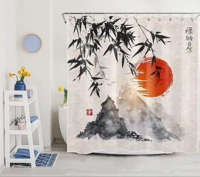 Produktbild von Famanu Duschvorhang - 180 x 180 cm