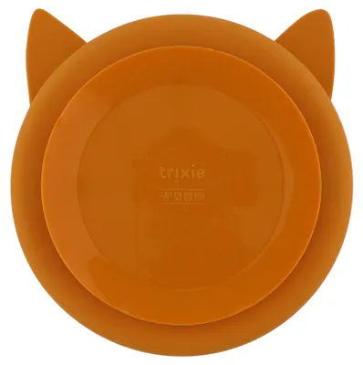 Produktbild von Trixie Baby 96-445, Teller für Kleinkinder, Orange, Silikon, Junge/Mädchen, 200 mm, 35 mm