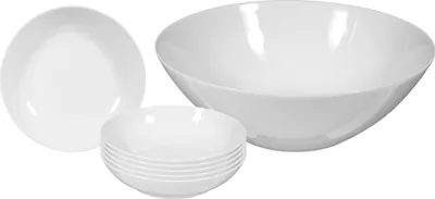 Produktbild von Seltmann Weiden Rondo/Liane Weiß Salat-Set 7-teilig