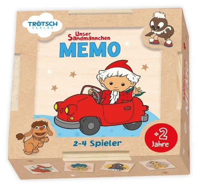 Produktbild von TRÖTSCH - Unser Sandmännchen Memo aus Holz