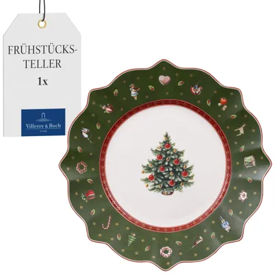 Produktbild von Villeroy & Boch Toy's Delight Fruehstuecksteller gruen 1 Stück - Art.-Nr. 14-8585-2641 - EAN 4003683494056