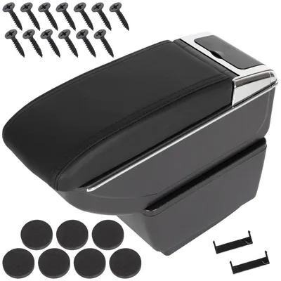 Produktbild von Skoda FABIA III 14-22 Armlehne mit Ablagefach SCHWARZES + Montagesatz