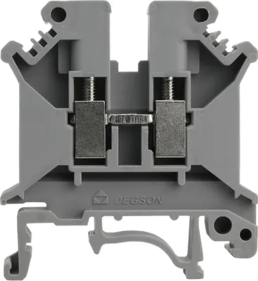 Produktbild von Reihenklemme 6mm2 Schraubklemme Grau VDE UL 3350