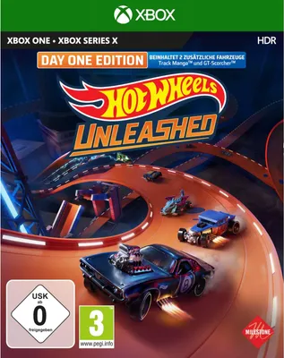 Produktbild von GAME Hot Wheels Unleashed Day One Edition, Xbox One, Multiplayer-Modus, E (Jeder)