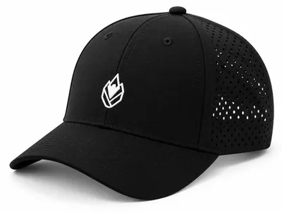 Produktbild von Chakraph Kappe Schwarz, minimalistisches Design, verstellbarer Snapback, Einheitsgröße 58 cm