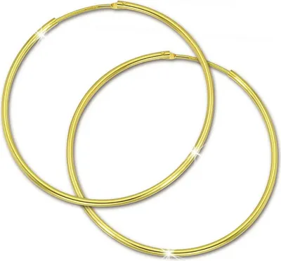 Produktbild von GoldDream Creolen 44mm Ohrring 333 Gelbgold 8 Karat Simply Echt Gold D2GDO0034Y