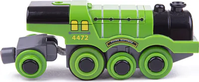 Obrázek produktu pro Bigjigs Rail Elektrická lokomotiva Flying Scotsman zelená