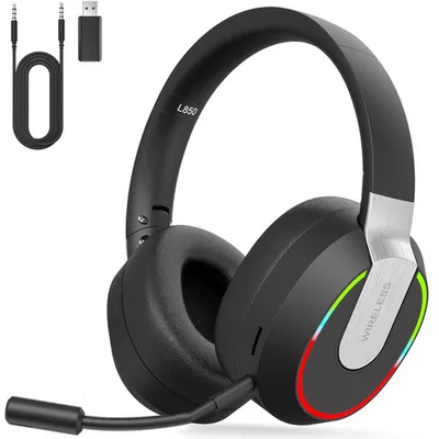 Produktbild von 2,4 GHz Wireless Gaming Headset für PC, PS4, PS5, Mac, Switch Gaming-Headset