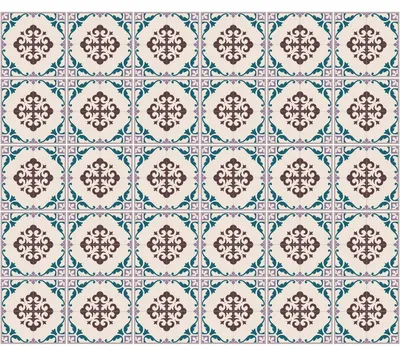 Obrázok produktu pre Samolepiace nálepky na obklady do kuchyne a kúpeľne – 30 nálepiek AZULEJOS IONIA – 30 nálepiek s rozmermi 20 x 20 cm