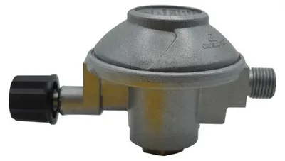 Produktbild von TGO Gasregler 1707 50 mbar 1,0 kg/h CG x G 1/4 LH-KN Campinggaz silber