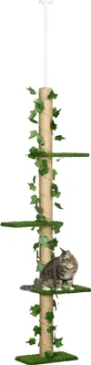 Produktbild von PawHut Kratzbaum, Katzenkratzbaum Deckenhoch, 202-242 cm, Höhenverstellbar