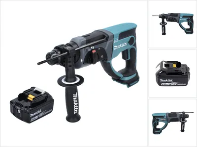 Produktbild von Makita DHR 202 G1 Akku Kombihammer 18 V 2,0 J SDS Plus + 1x Akku 6,0 Ah - ohne Ladegerät