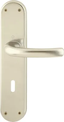 Produktbild von HOPPE Langschild-Garnitur Tôkyô Aluminium Neusilber 1710/3334 - 1776409