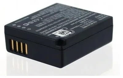 Produktbild von Akku für Leica D-Lux (TYP 109) Li-Ion 7,4 Volt 700 mAh schwarz.