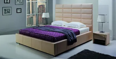 Produktbild von Bett Designer Polsterbett Ehebett Doppeltbett Mini-Maxi 2101