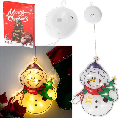 Obrázek produktu pro Creative Corner LED závěsná světla Vánoční dekorace sněhulák